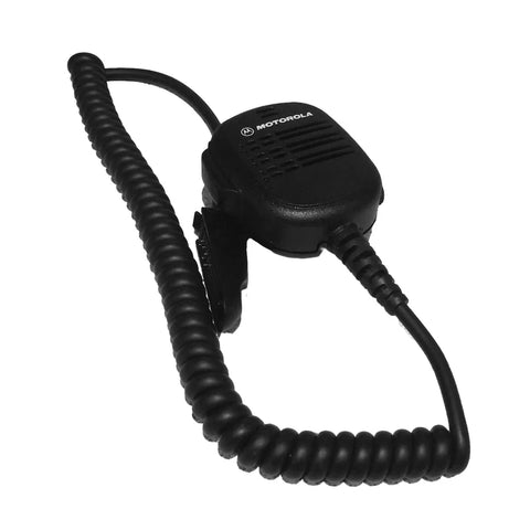 MOTOROLA AAHMN9053A Noise-Cancelling Remote Speaker Microphone With 3.5 mm Audio Jack MOTOROLA AAHMN9053A Noise-Cancelling Remote Speaker Microphone With 3.5 mm Audio Jack