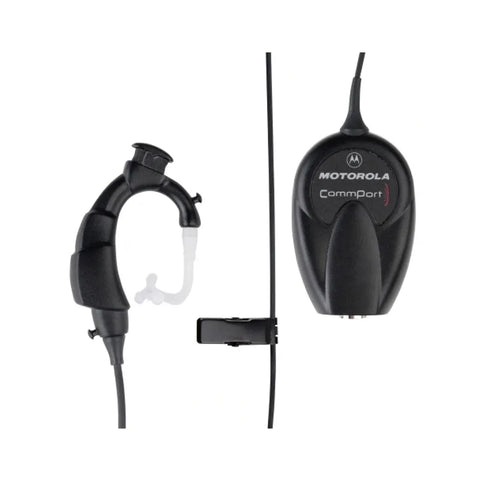 MOTOROLA NTN1663 Integrated Ear Microphone/Receiver System With Ring PTT MOTOROLA NTN1663 Integrated Ear Microphone/Receiver System With Ring PTT