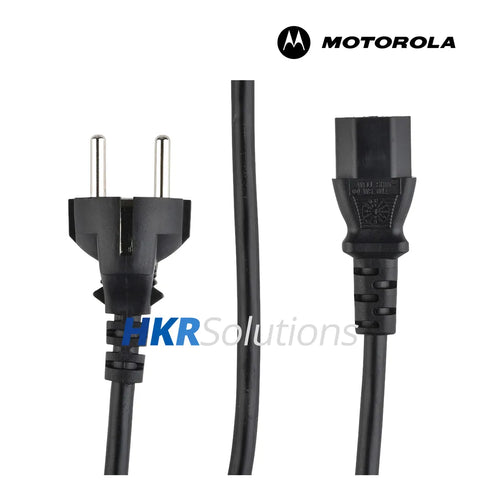 MOTOROLA 3087791G04 Power Cord For IMPRES 2 Multi-Unit Charger, EU Plug MOTOROLA 3087791G04 Power Cord For IMPRES 2 Multi-Unit Charger, EU Plug