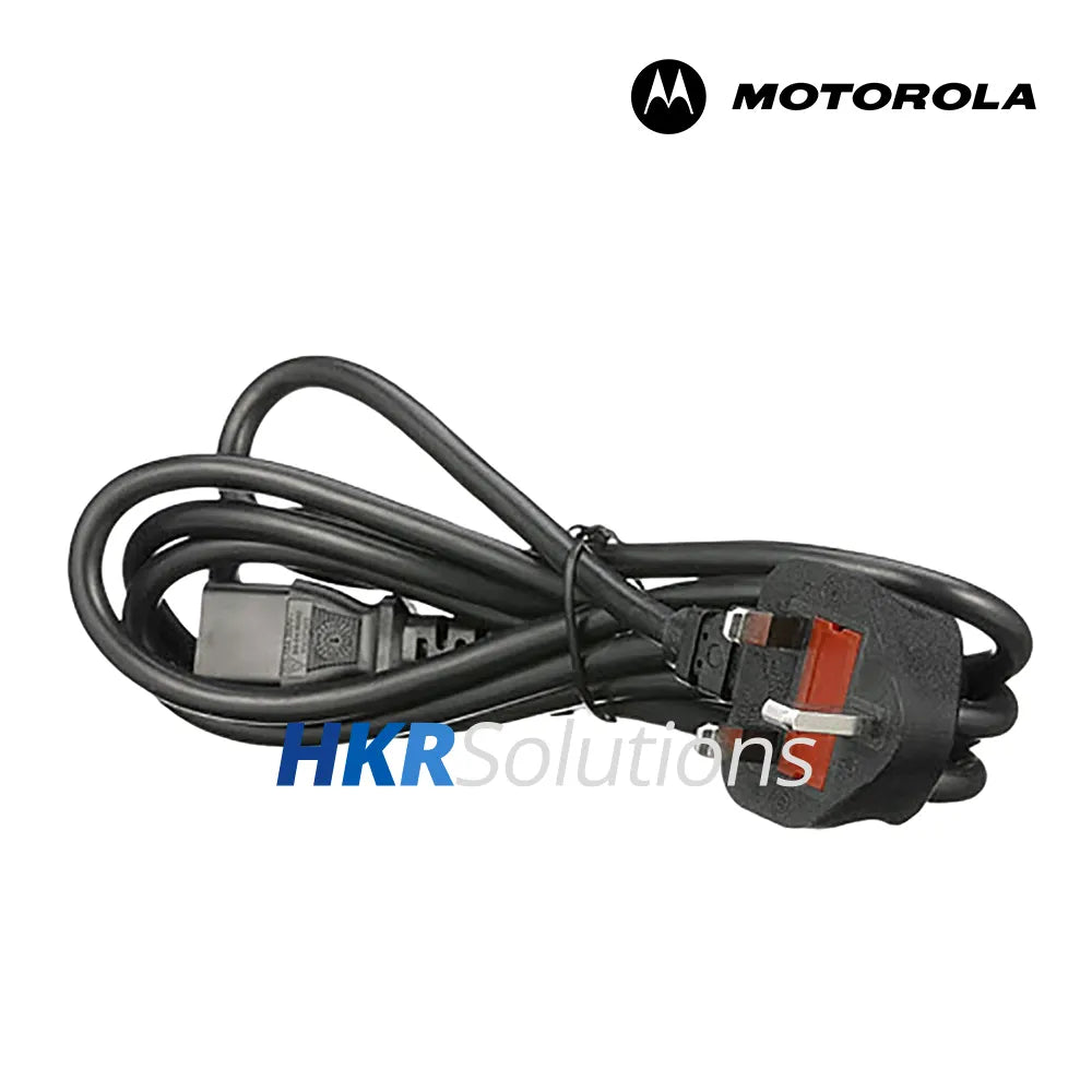 MOTOROLA 3087791G07 Power Cord For IMPRES 2 Multi-Unit Charger, UK Plug MOTOROLA 3087791G07 Power Cord For IMPRES 2 Multi-Unit Charger, UK Plug