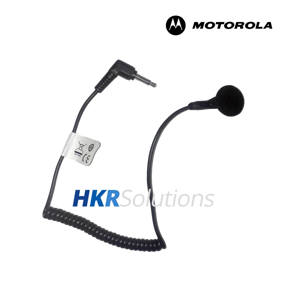 MOTOROLA AARLN4885 Receive Only Covered Earbud With Coiled Cord For Remote Speaker Microphone MOTOROLA AARLN4885 Receive Only Covered Earbud With Coiled Cord For Remote Speaker Microphone