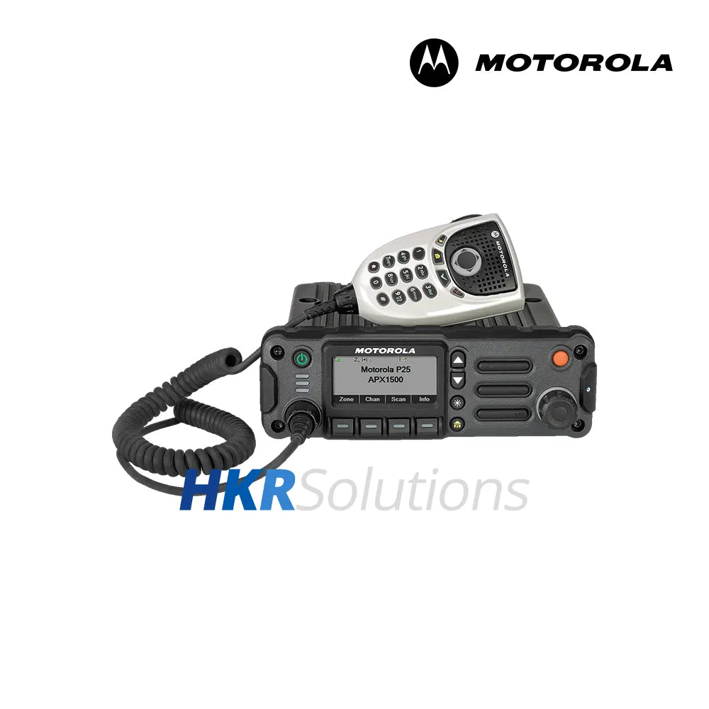 MOTOROLA APX 1500 Series Single-Band P25 Mobile Enhanced Two-Way Radio