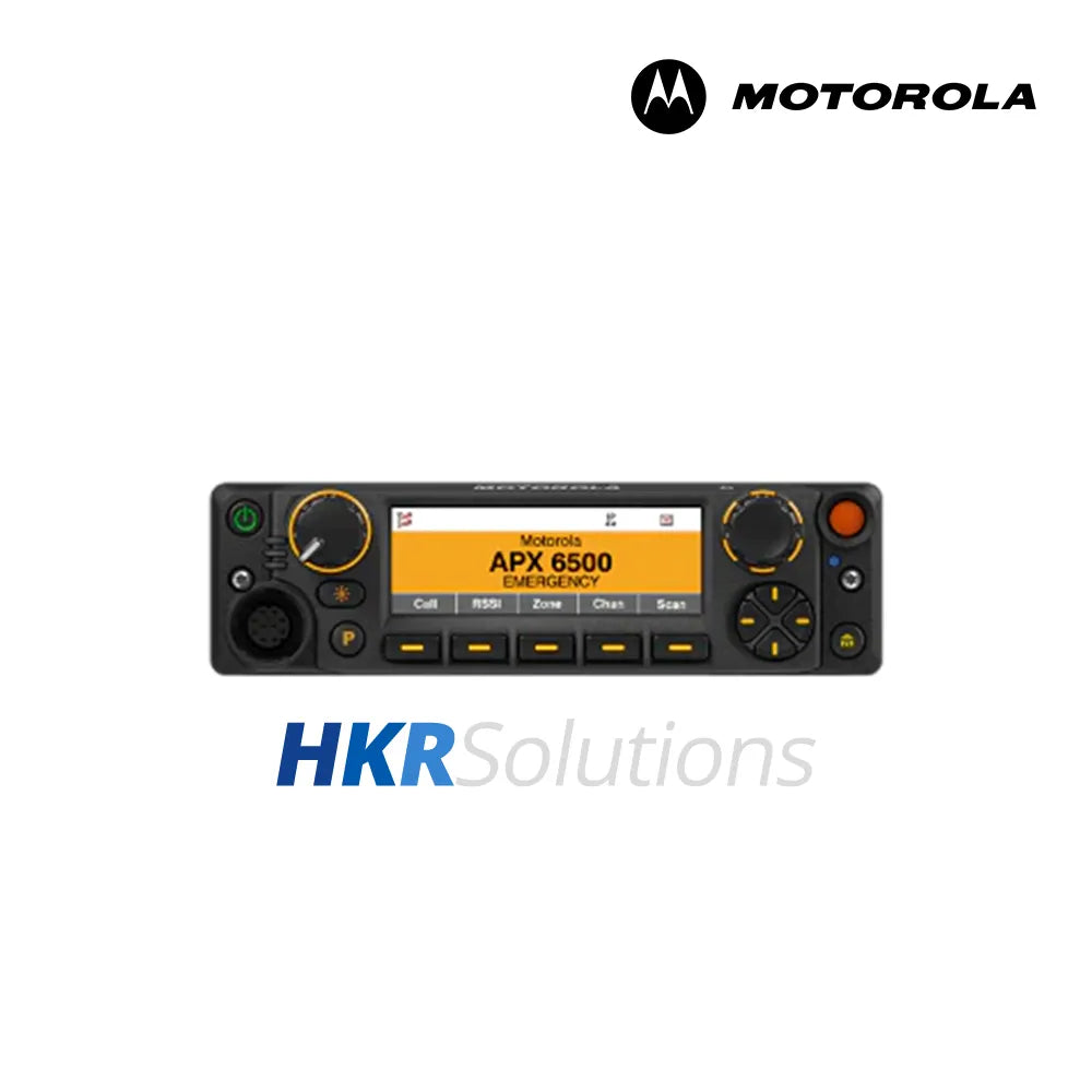 MOTOROLA APX 6500 Series Single-Band P25 Mobile Enhanced Two-Way Radio
