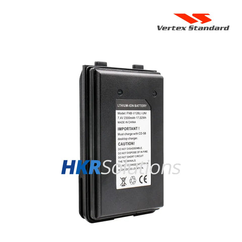 Vertex Standard FNB-V126LI-UNI (AAJ60X001) Li-ion Battery, 2300mAh Vertex Standard FNB-V126LI-UNI (AAJ60X001) Li-ion Battery, 2300mAh