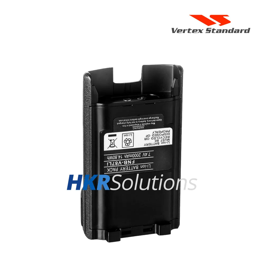 Vertex Standard FNB-V87Li Li-ion Battery, 2300mAh Vertex Standard FNB-V87Li Li-ion Battery, 2300mAh