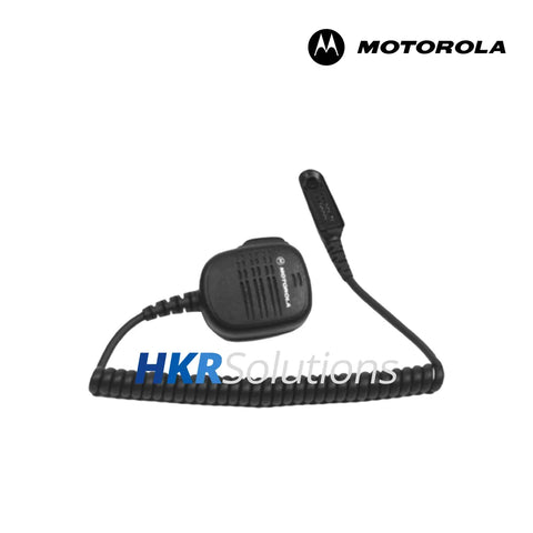 MOTOROLA MDHMN9052 Remote Speaker Microphone Convenient Operation Noise-Cancelling With Earpiece Socket MOTOROLA MDHMN9052 Remote Speaker Microphone Convenient Operation Noise-Cancelling With Earpiece Socket