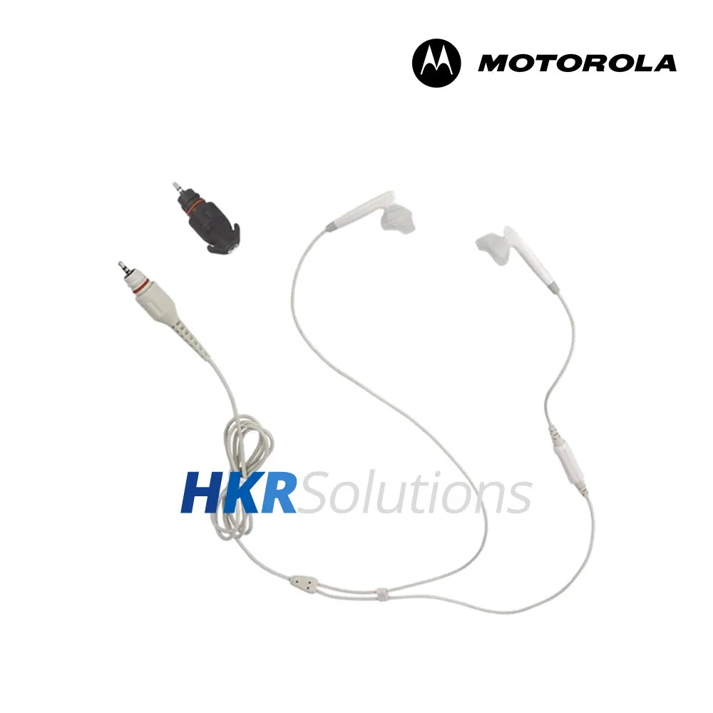 MOTOROLA NNTN8748A Wireless Overt Audio Kit, White MOTOROLA NNTN8748A Wireless Overt Audio Kit, White