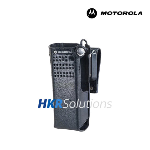 MOTOROLA PMLN5324 Leather Carry Case With D-Ring And 2.75 Inch Swivel Belt Loop MOTOROLA PMLN5324 Leather Carry Case With D-Ring And 2.75 Inch Swivel Belt Loop