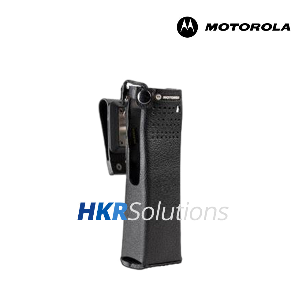 MOTOROLA PMLN5327 Leather Carry Case With D-Ring And 2.75 Inch Swivel Belt Loop MOTOROLA PMLN5327 Leather Carry Case With D-Ring And 2.75 Inch Swivel Belt Loop