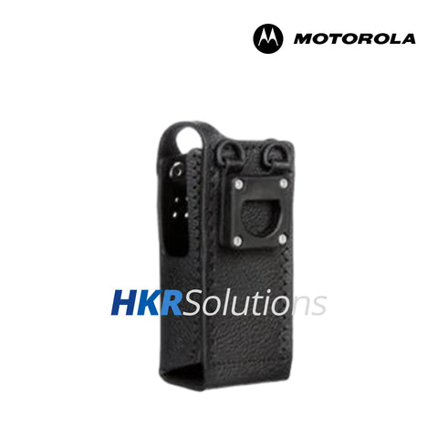MOTOROLA PMLN5843A Hard Leather Case With 2.5 Inch Swivel Belt Loop MOTOROLA PMLN5843A Hard Leather Case With 2.5 Inch Swivel Belt Loop
