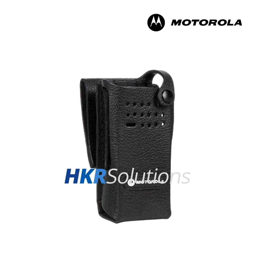 MOTOROLA PMLN5843A Hard Leather Case With 2.5 Inch Swivel Belt Loop MOTOROLA PMLN5843A Hard Leather Case With 2.5 Inch Swivel Belt Loop