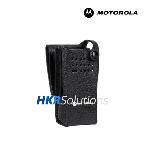MOTOROLA PMLN5843A Hard Leather Case With 2.5 Inch Swivel Belt Loop MOTOROLA PMLN5843A Hard Leather Case With 2.5 Inch Swivel Belt Loop