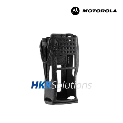 MOTOROLA PMLN7327A Hard Leather Carry Case With 2.5 Inch Swivel Belt Loop MOTOROLA PMLN7327A Hard Leather Carry Case With 2.5 Inch Swivel Belt Loop