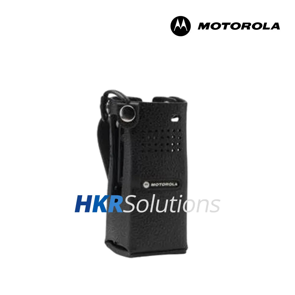 MOTOROLA PMLN7903 Leather Carry Case With Fixed Belt Loop MOTOROLA PMLN7903 Leather Carry Case With Fixed Belt Loop