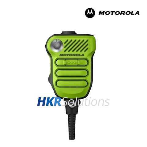 MOTOROLA PMMN4138 XVN500 High Impact Remote Speaker Microphone, Green