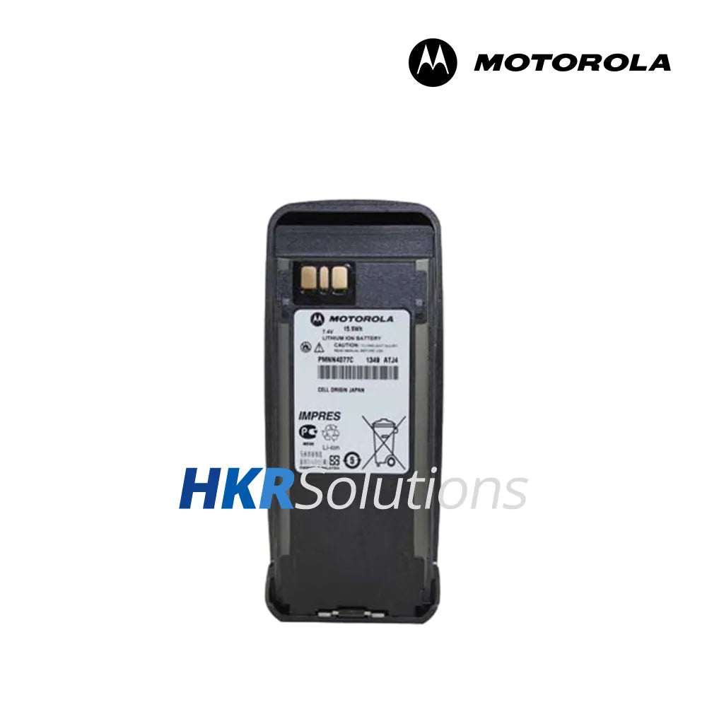 MOTOROLA PMNN4077 Li-ion High Capacity Battery, 2400mAh, IMPRES, IP57 MOTOROLA PMNN4077 Li-ion High Capacity Battery, 2400mAh, IMPRES, IP57