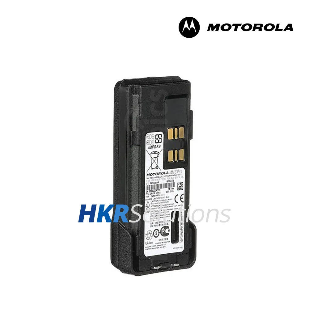 MOTOROLA PMNN4544 Li-ion High Capacity Battery, 2450mAh, IMPRES, IP68 MOTOROLA PMNN4544 Li-ion High Capacity Battery, 2450mAh, IMPRES, IP68