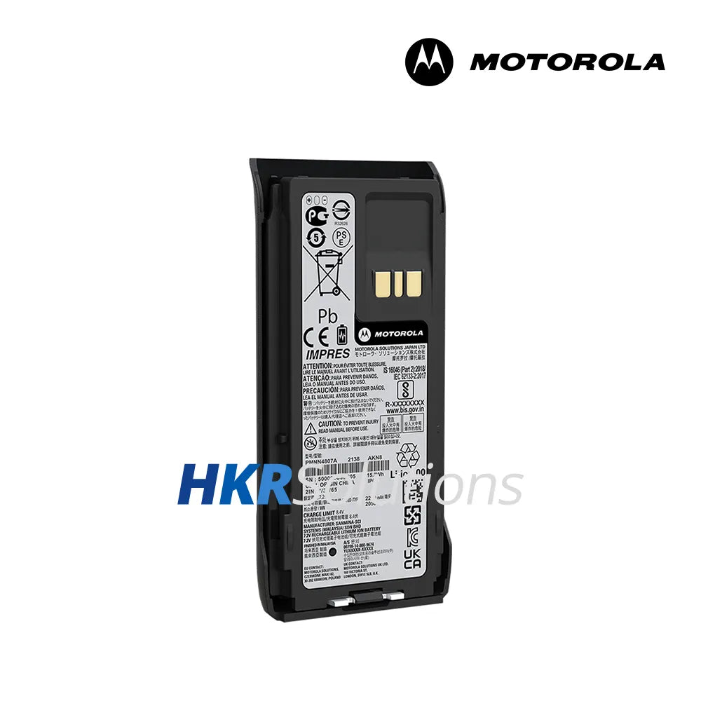 MOTOROLA PMNN4807A Li-ion Battery, 2200mAh, IMPRES, IP68 MOTOROLA PMNN4807A Li-ion Battery, 2200mAh, IMPRES, IP68