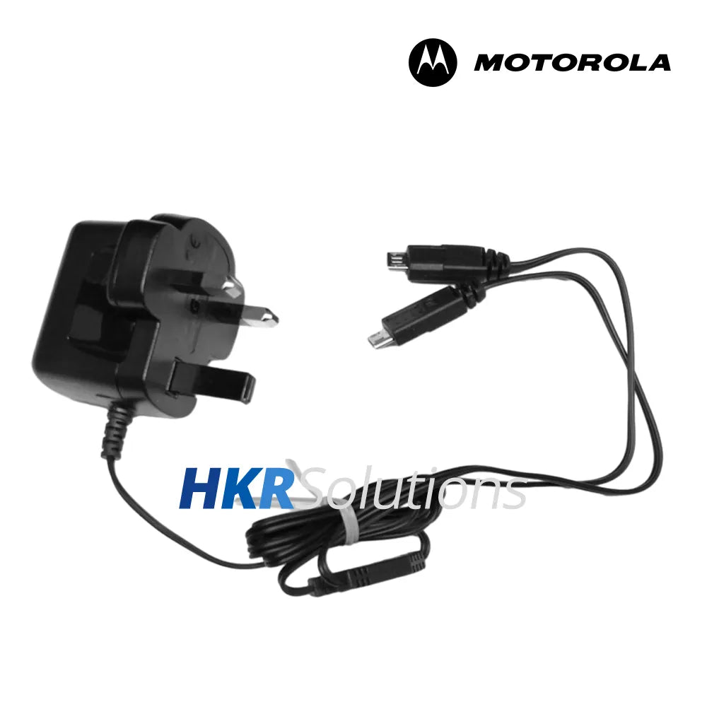 MOTOROLA PMPN4214AR Microphone USB Charger With UK Plug MOTOROLA PMPN4214AR Microphone USB Charger With UK Plug