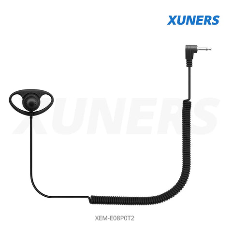 XEM-E08P0T2 Two-way Radio Receive only earpiece