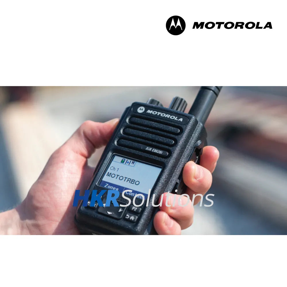 MOTOROLA MOTOTRBO XiR E8628i PDT Digital Trunked Two-Way Radio MOTOROLA MOTOTRBO XiR E8628i PDT Digital Trunked Two-Way Radio