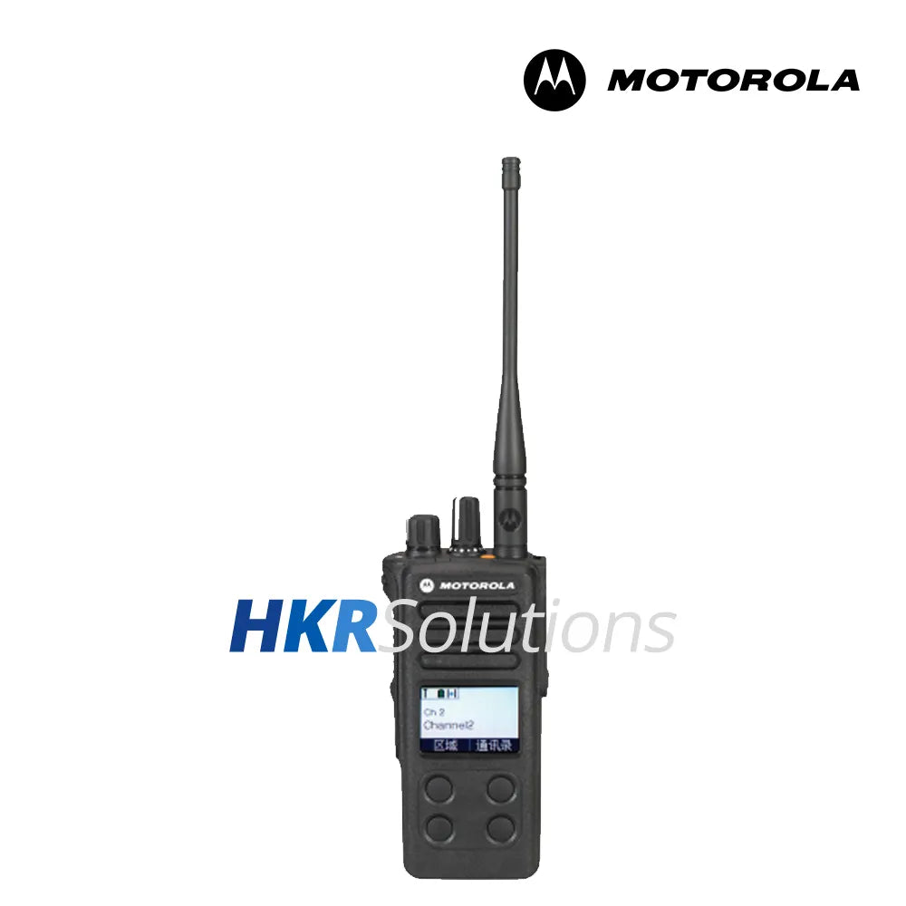 MOTOROLA MOTOTRBO XIR P8868T Series 4-Button Digital Portable Two-Way Radios