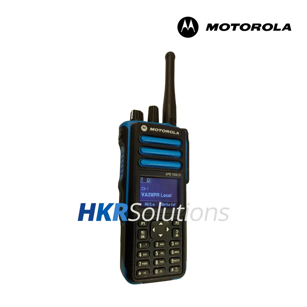 MOTOROLA MOTOTRBO XPR 7550 IS Portable Two Way Radio(CSA)