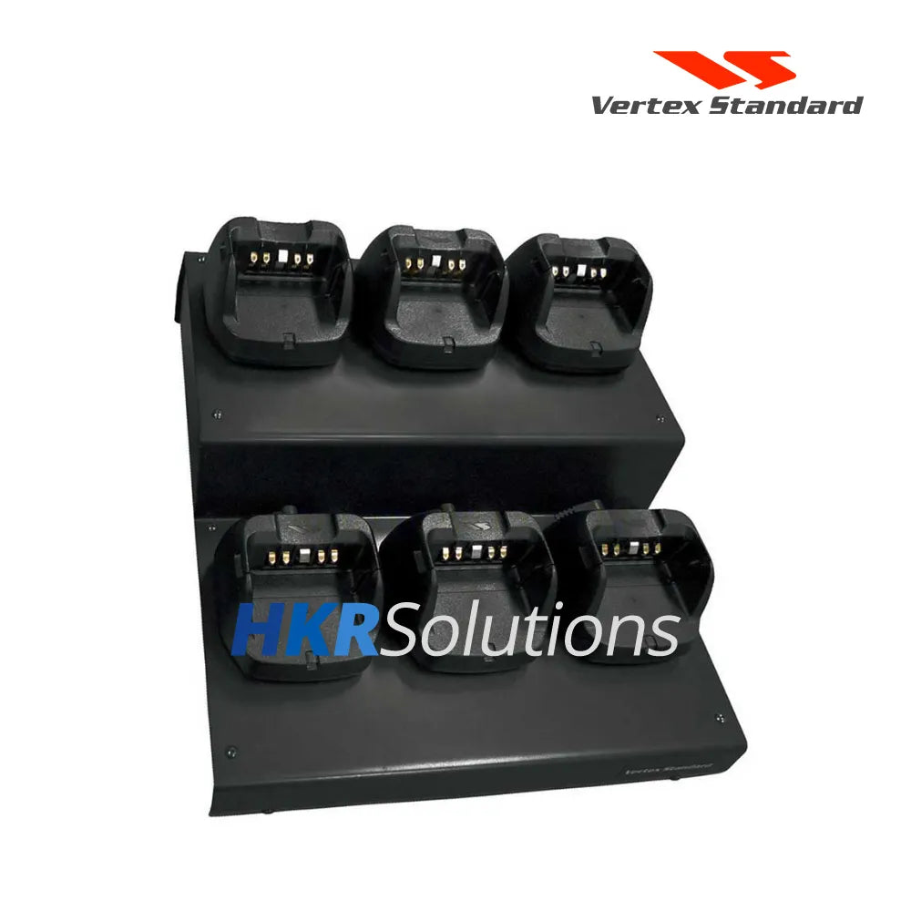 Vertex Standard XUAAH93X00101 VAC-6450B 6 Multi-Unit Charger 120V AC Vertex Standard XUAAH93X00101 VAC-6450B 6 Multi-Unit Charger 120V AC