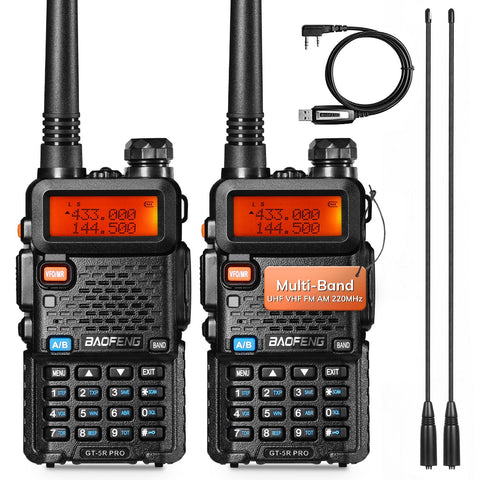 BAOFENG GT-5R Pro 5W Multi-Band Radio