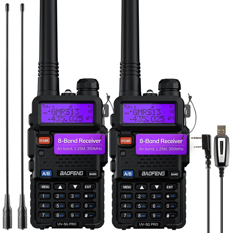 BAOFENG UV-5G Pro 5W GMRS Radio