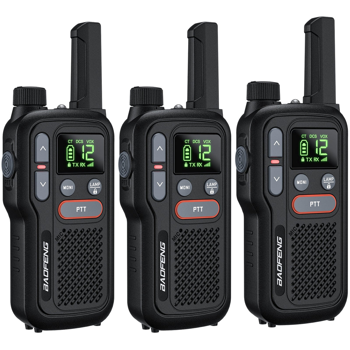 BAOFENG GT-18 FRS/PMR Radio License-free [3 Pack]