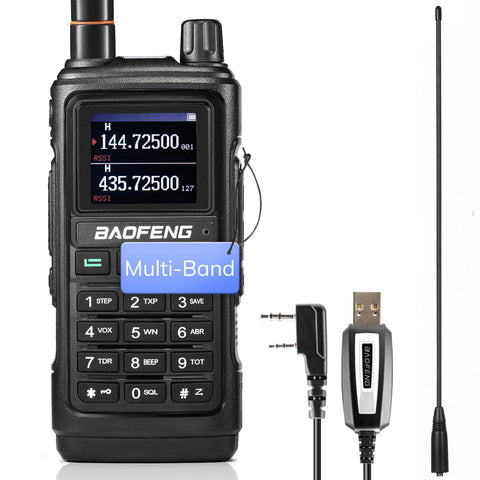 BAOFENG UV-17R Plus Multi-Band Radio [Long Antenna Set]