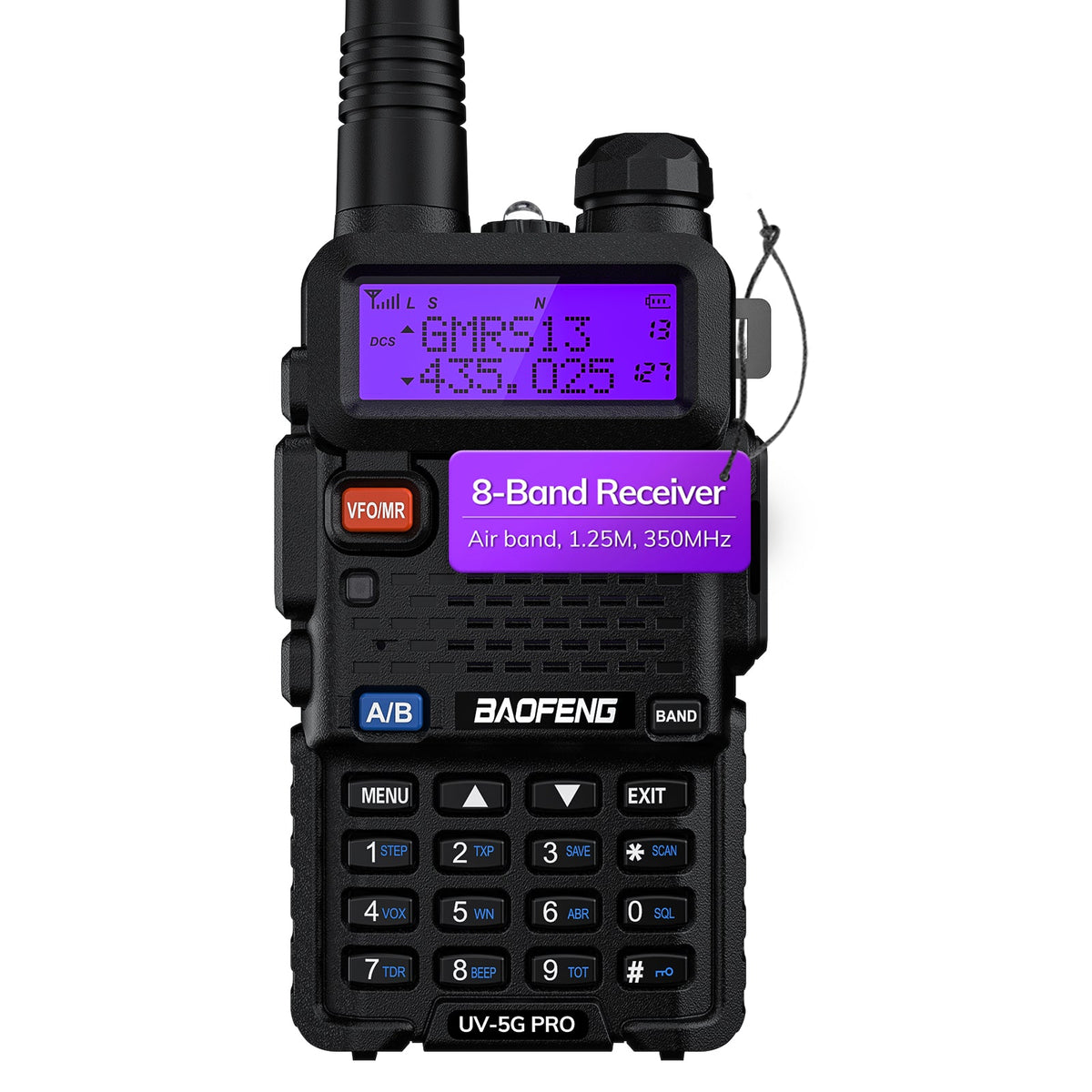 BAOFENG UV-5G Pro 5W GMRS Radio