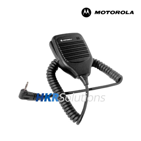 MOTOROLA 53724 Remote Speaker Microphone With PTT, Black