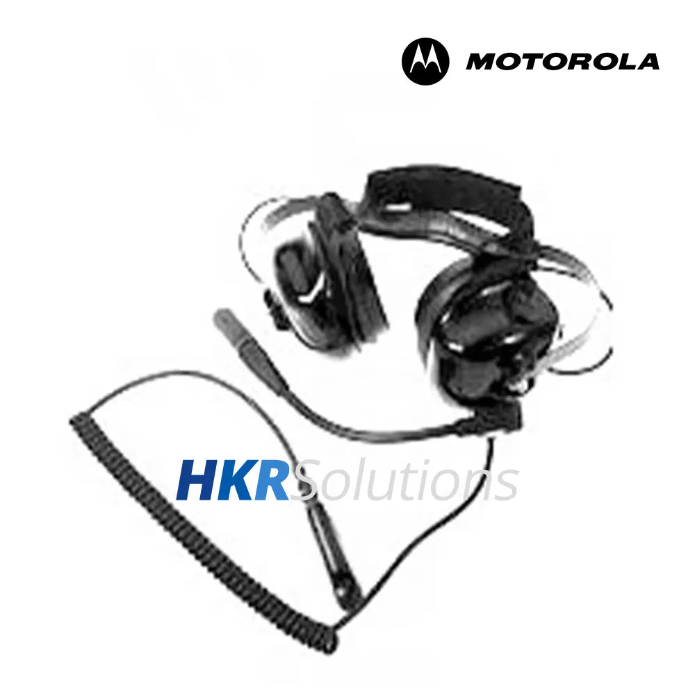 MOTOROLA AARMN4020B PTT Or Voice-Activated Headset With Noise-Cancelling Boom Microphone