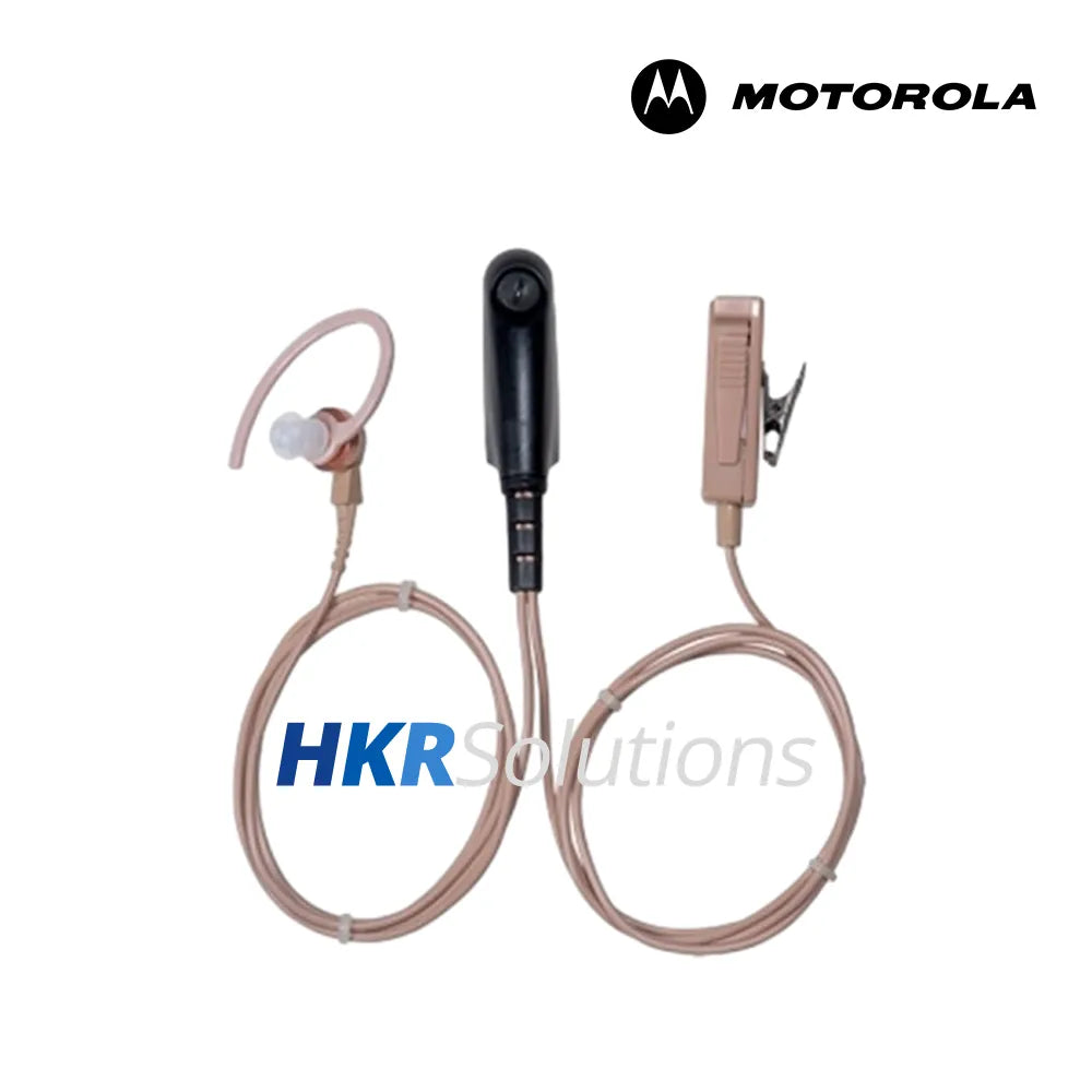 MOTOROLA AARMN4022A Earpiece With Mi And PTT Combined, Beige