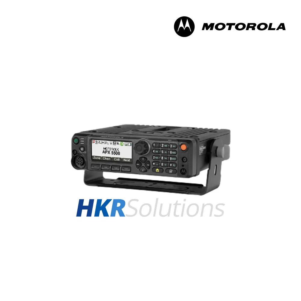 MOTOROLA APX 5500 Series Single-Band P25 Mobile Enhanced Two-Way Radio