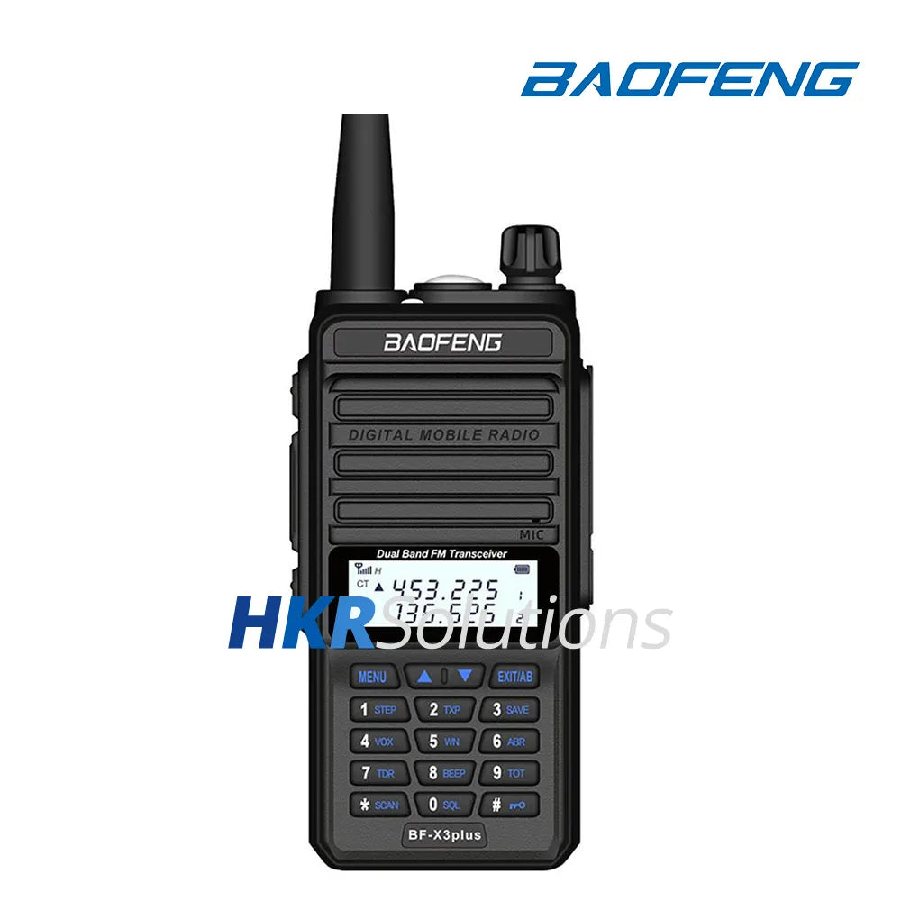 Radio BAOFENG BF-X3 Plus | Tribanda | Largo alcance