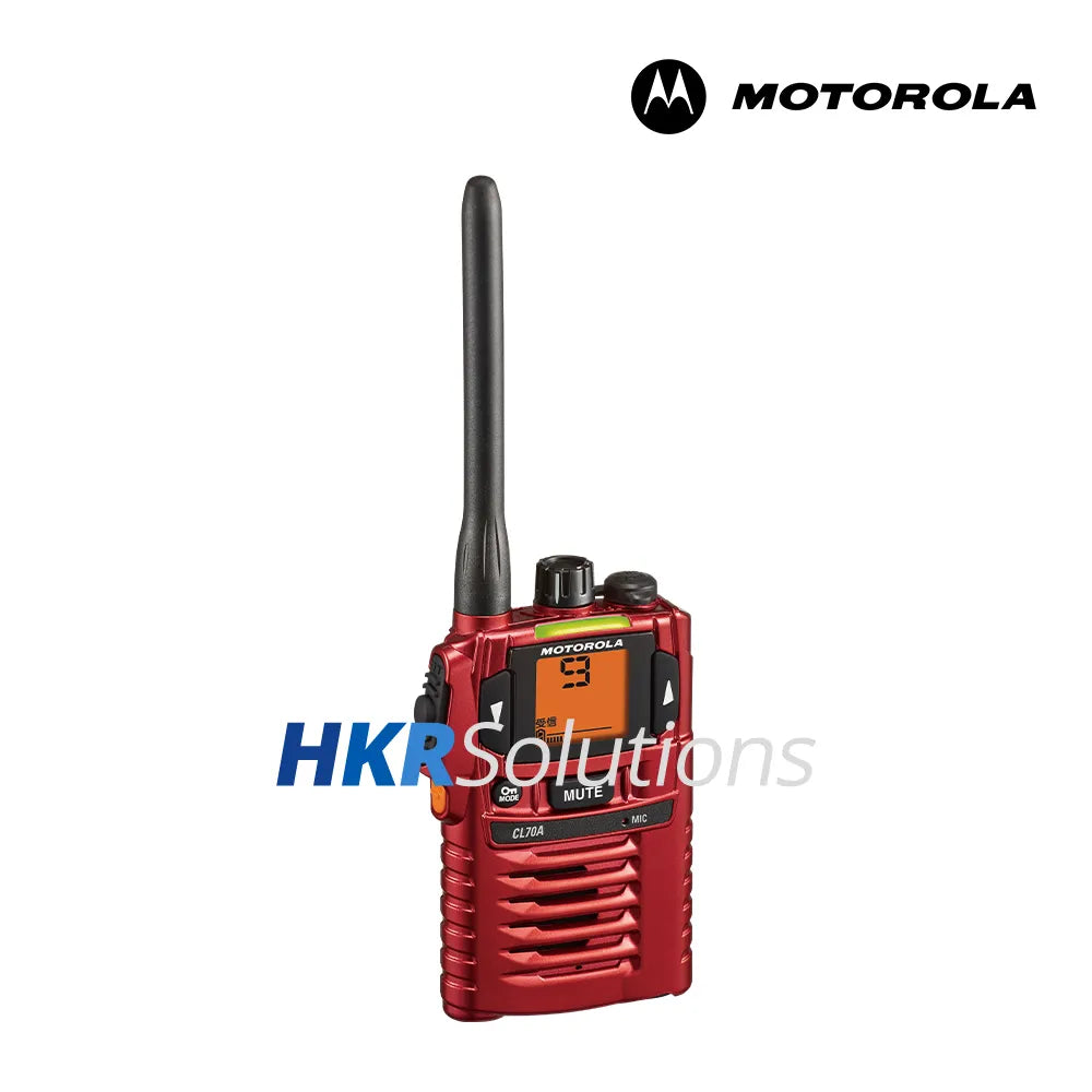 MOTOROLA CL70A Specific Low Power Portable Two-Way Radio