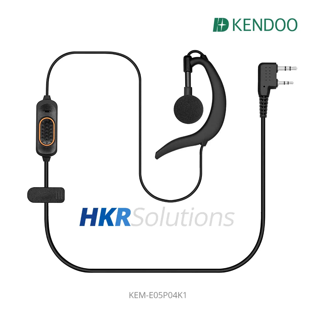 KEM-E05P05K1 Two-way Radio Ear-hanger Earplug Headset