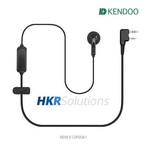 KEM-E12P05K1 Radio Ear-hanger Earplug Headset