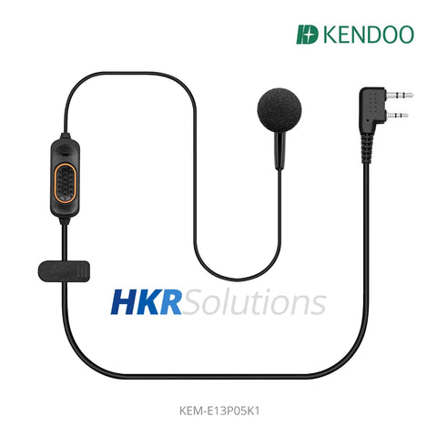 KEM-E13P05K1 Radio Ear-hanger Earplug Headset