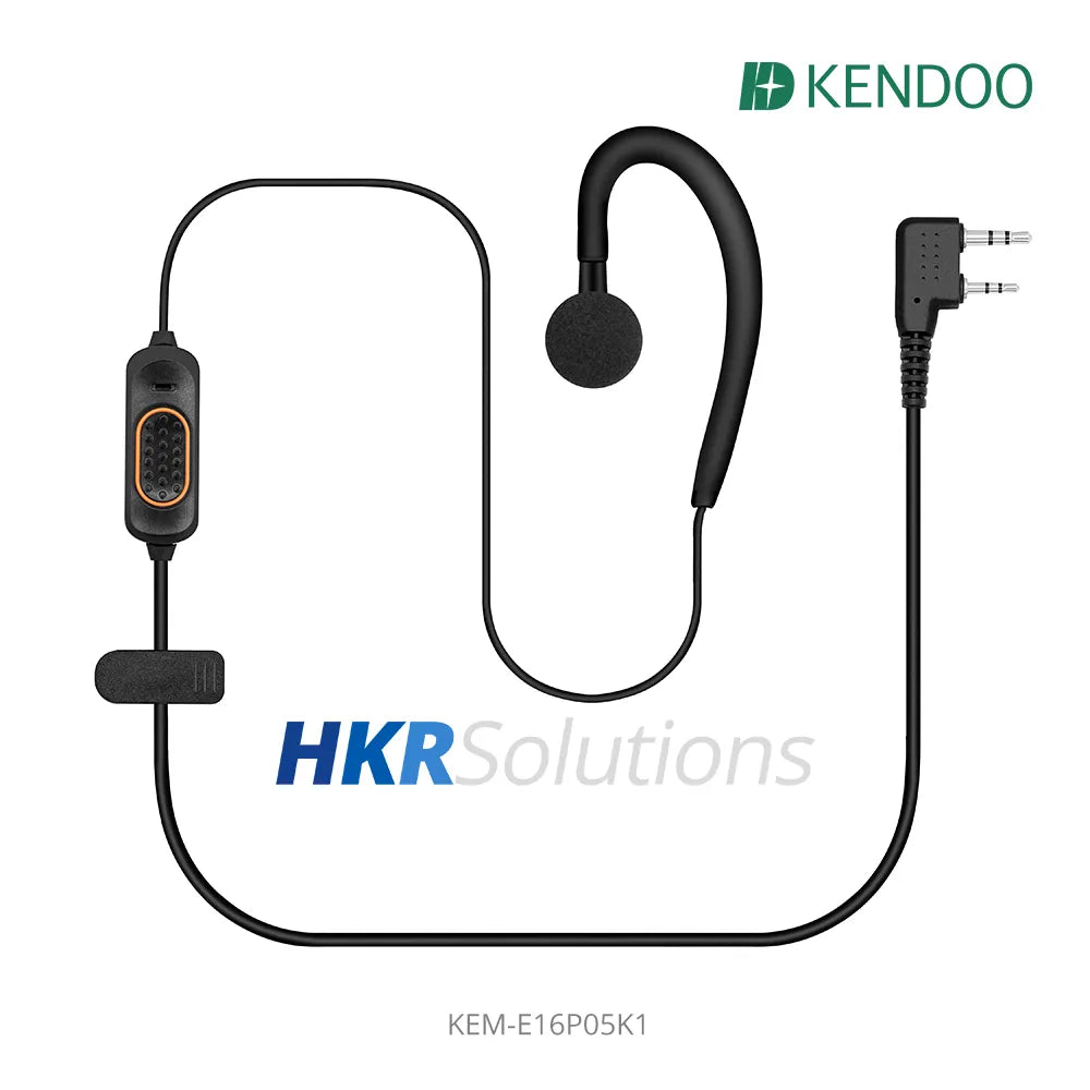 KEM-E16P05K1 Radio Ear-hanger Earplug Headset