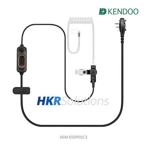 KEM-E50P05C3 Two-way Radio Acoustic tube Earphone