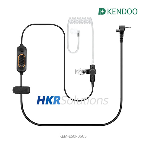 KEM-E50P05C5 Two-way Radio Acoustic tube Earphone