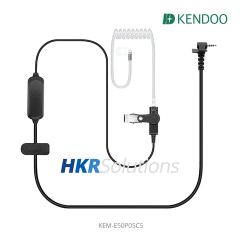 KEM-E50P05C5 Two-way Radio Acoustic tube Earphone