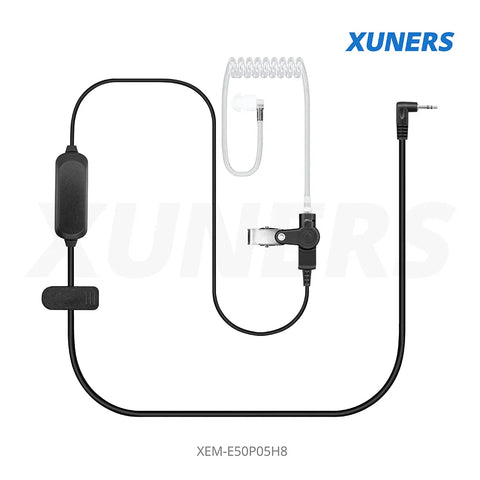 XEM-E50P05H8 For Hytera Two-way Radio Acoustic tube Earphone