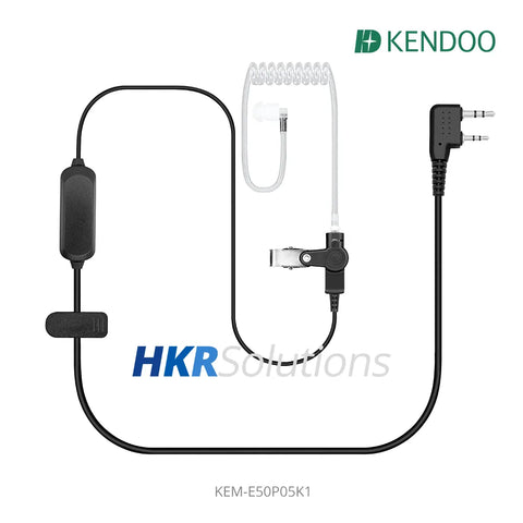 KEM-E50P05K1 Two-way Radio Acoustic tube Earphone