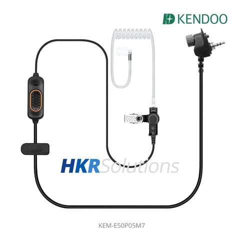 KEM-E50P05M7 For Motorola Two-way Radio Acoustic tube Earphone