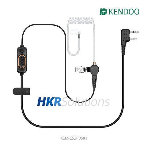 KEM-E53P05K1 Two-way Radio Acoustic tube Earphone